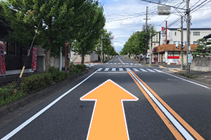 徳重・野並方面からお越しの場合2